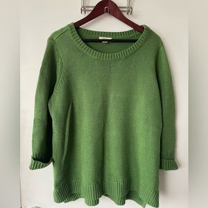 Green sweater